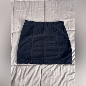Free People Suede Skirt size 10